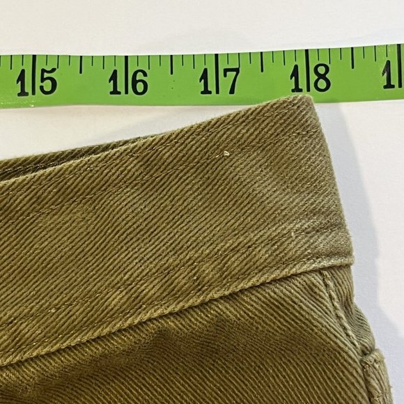 VTG 90’s Structure Jeans Mossy Green TAG 38S ACTUAL 36x29 Skater Grunge Relaxed - Picture 8 of 8